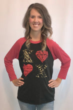 Load image into Gallery viewer, XOXO leopard Tee
