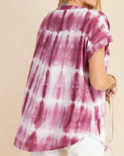 Load image into Gallery viewer, Purple Ombre Dyed Tunic
