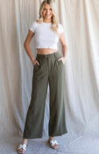 Load image into Gallery viewer, Olive Flare Pants
